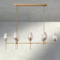 Tulip Linear Chandelier 52", 65" - Cyran Lamps