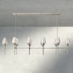 Tulip Linear Chandelier 52", 65" - Cyran Lamps