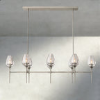 Tulip Linear Chandelier 52", 65" - Cyran Lamps
