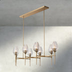 Tulip Linear Chandelier 52", 65" - Cyran Lamps