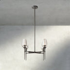 TULIP ROUND CHANDELIER 27", 42", 54" - Cyran Lamps