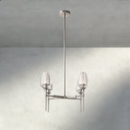 TULIP ROUND CHANDELIER 27", 42", 54" - Cyran Lamps