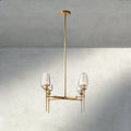 TULIP ROUND CHANDELIER 27", 42", 54" - Cyran Lamps