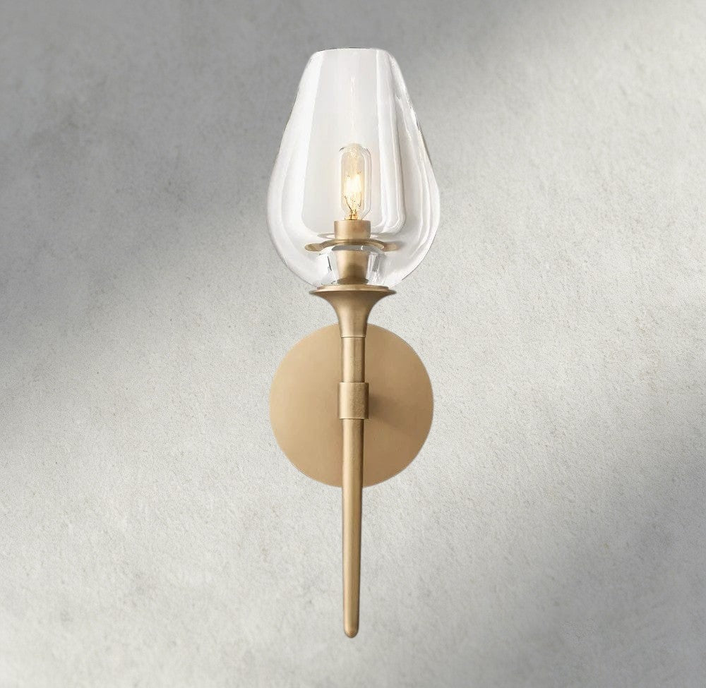 TULIP SINGLE SCONCE - Cyran Lamps