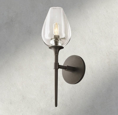 TULIP SINGLE SCONCE - Cyran Lamps