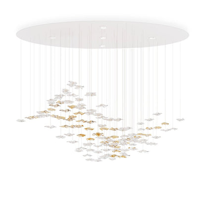 Veloria Fluid Chandelier - Cyran Lamps
