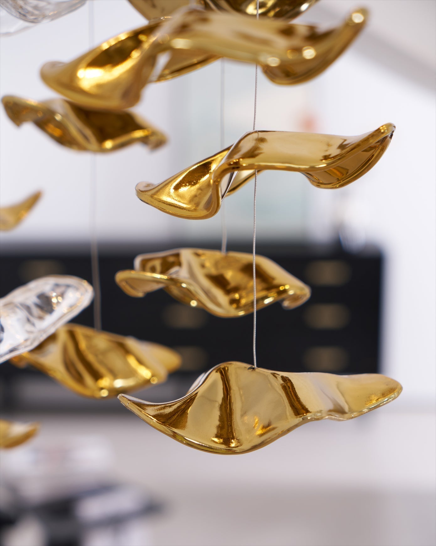Veloria Fluid Chandelier - Cyran Lamps