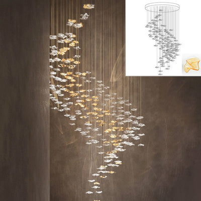 Veloria Fluid Chandelier - Cyran Lamps