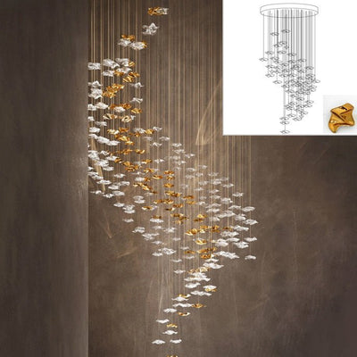 Veloria Fluid Chandelier - Cyran Lamps
