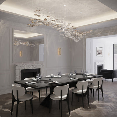 Veloria Fluid Chandelier - Cyran Lamps