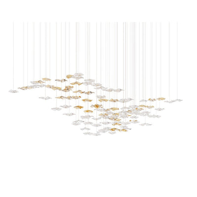 Veloria Fluid Chandelier - Cyran Lamps