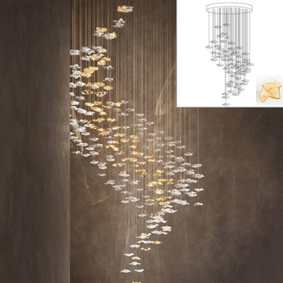 Veloria Fluid Chandelier - Cyran Lamps