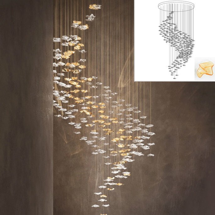 Veloria Fluid Chandelier - Cyran Lamps