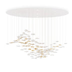 Veloria Fluid Chandelier - cyranlamps