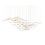 Veloria Fluid Chandelier - cyranlamps