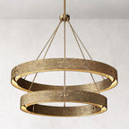 Vilary 2 - tier Round Chandelier 60" - Cyran Lamps