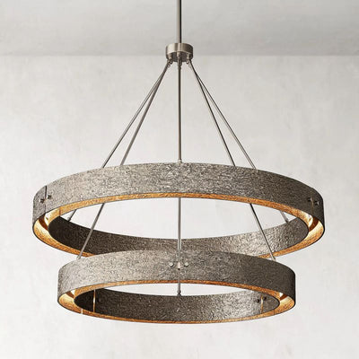 Vilary 2 - tier Round Chandelier 60" - Cyran Lamps