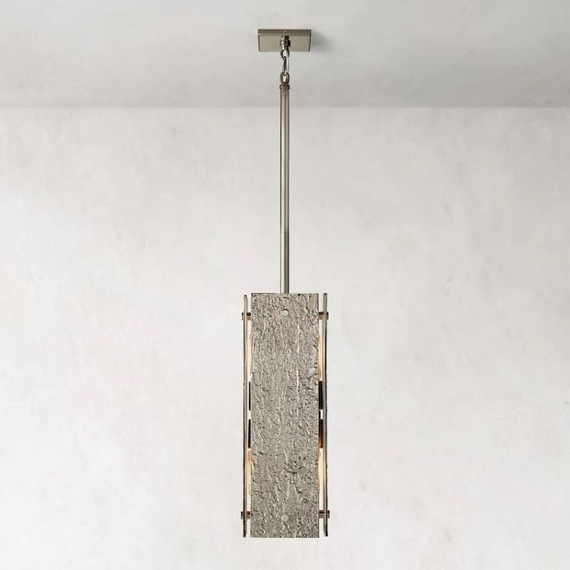 Vilary Rectangular Pendant 19" - Cyran Lamps