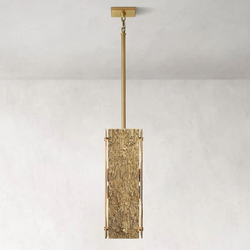 Vilary Rectangular Pendant 19" - Cyran Lamps