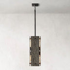 Vilary Rectangular Pendant 19" - Cyran Lamps