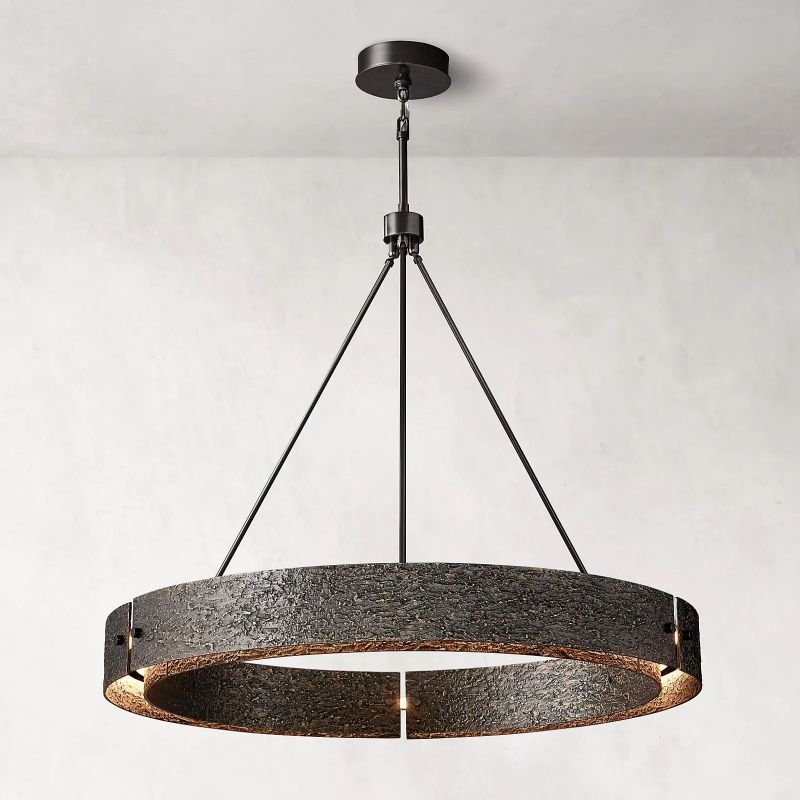 Vilary Round Chandelier 48" - Cyran Lamps