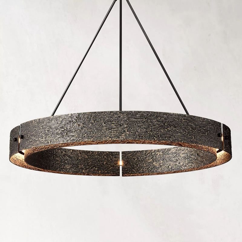 Vilary Round Chandelier 48" - Cyran Lamps