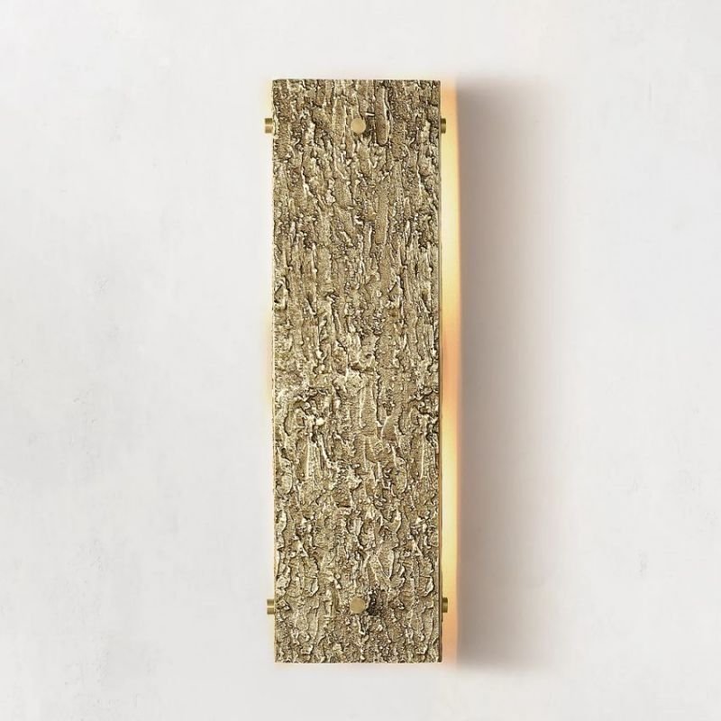 Vilary Sconce Solid Brass Modern Wall Light for Home Decor - Cyran Lamps