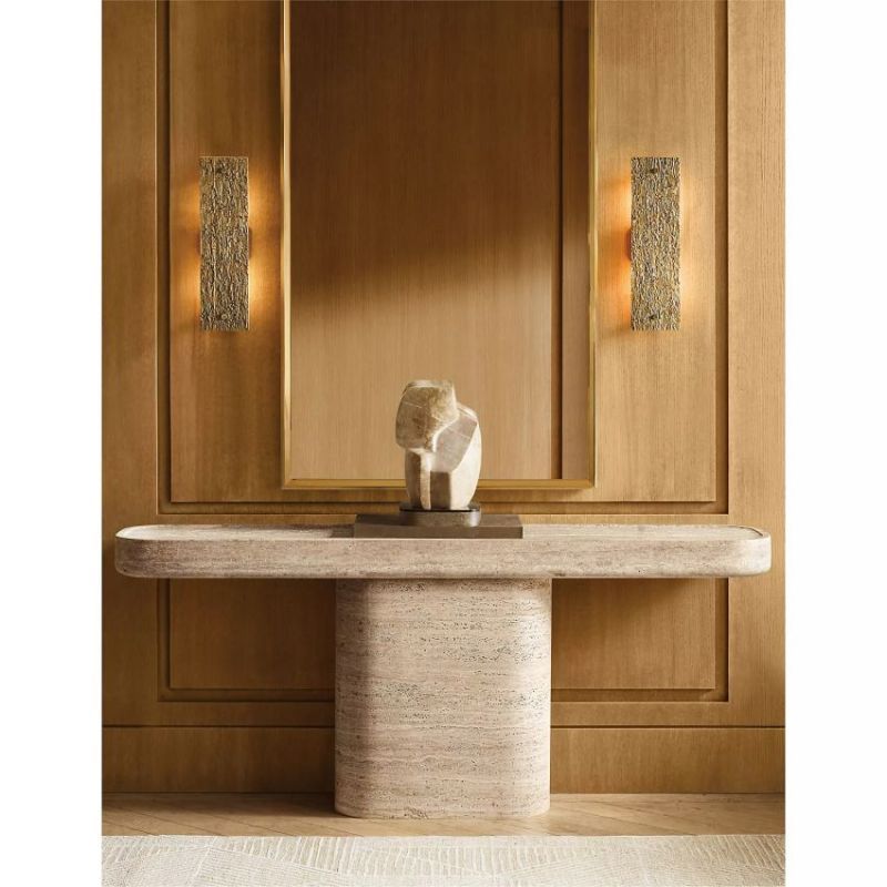Vilary Sconce Solid Brass Modern Wall Light for Home Decor - Cyran Lamps