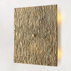 Vilary Square Sconce Solid Brass Wall Light Fixture - Cyran Lamps