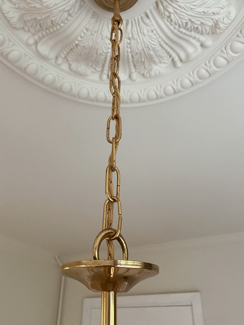 Vintage – Murano chandelier – Teardrop – 68 drops – Clear - Cyran Lamps