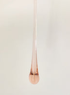 Vintage – Murano Teardrops Chandelier – 70s – Pink prisms - Cyran Lamps