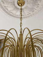 Vintage – Murano Teardrops Chandelier – 70s – Pink prisms - Cyran Lamps