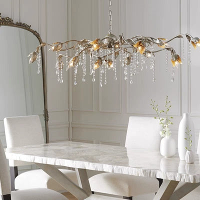 Viticcia Rectangular Chandelier 52" 61" 71" - Cyran Lamps
