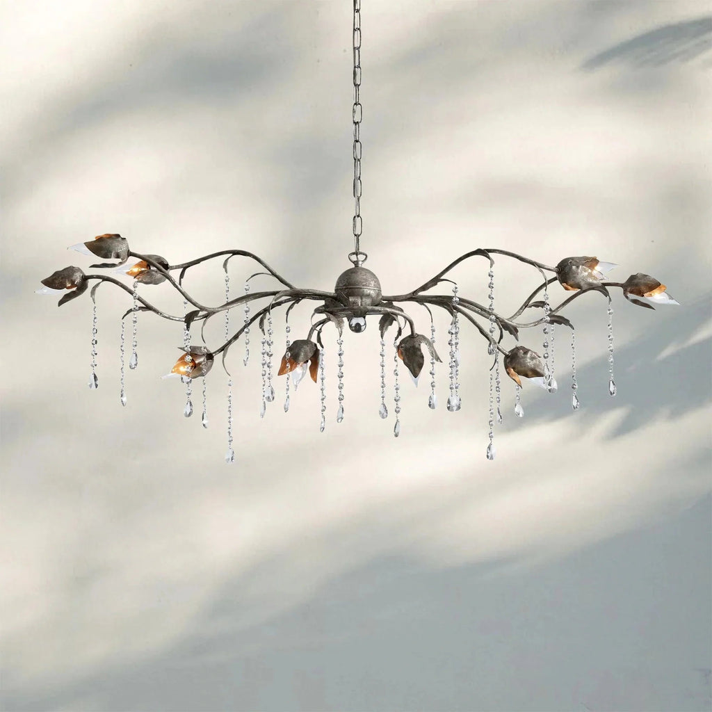 Viticcia Rectangular Chandelier 52" 61" 71" - Cyran Lamps