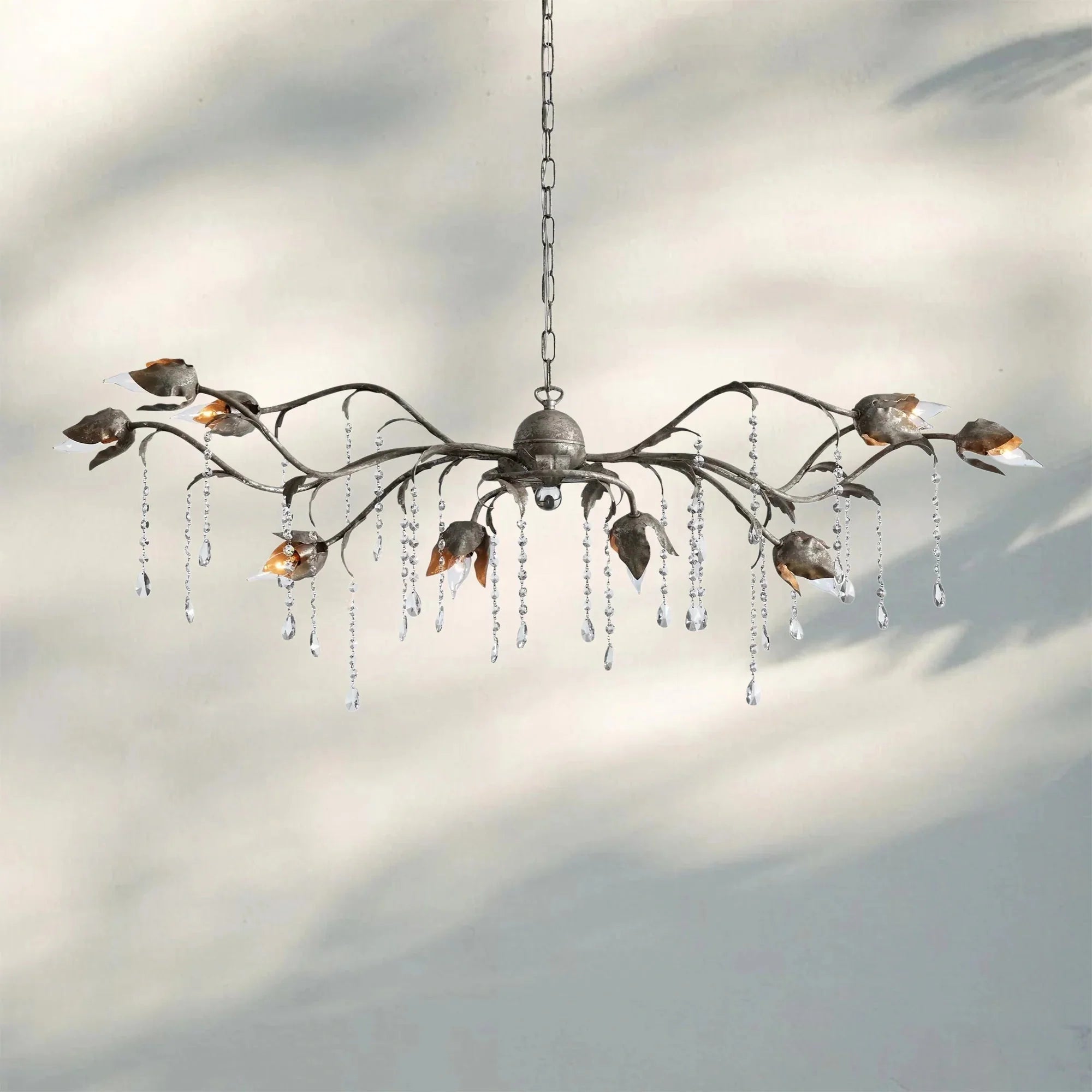 Viticcia Rectangular Chandelier 52" 61" 71" - Cyran Lamps