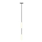 White Long Tube Multi Light Staircase Chandelier - Cyran Lamps