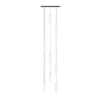 White Long Tube Multi Light Staircase Chandelier - Cyran Lamps