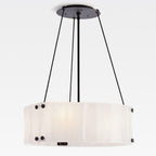 Willamette Round Crystal Chandelier - Cyran Lamps