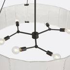 Willamette Round Crystal Chandelier - Cyran Lamps