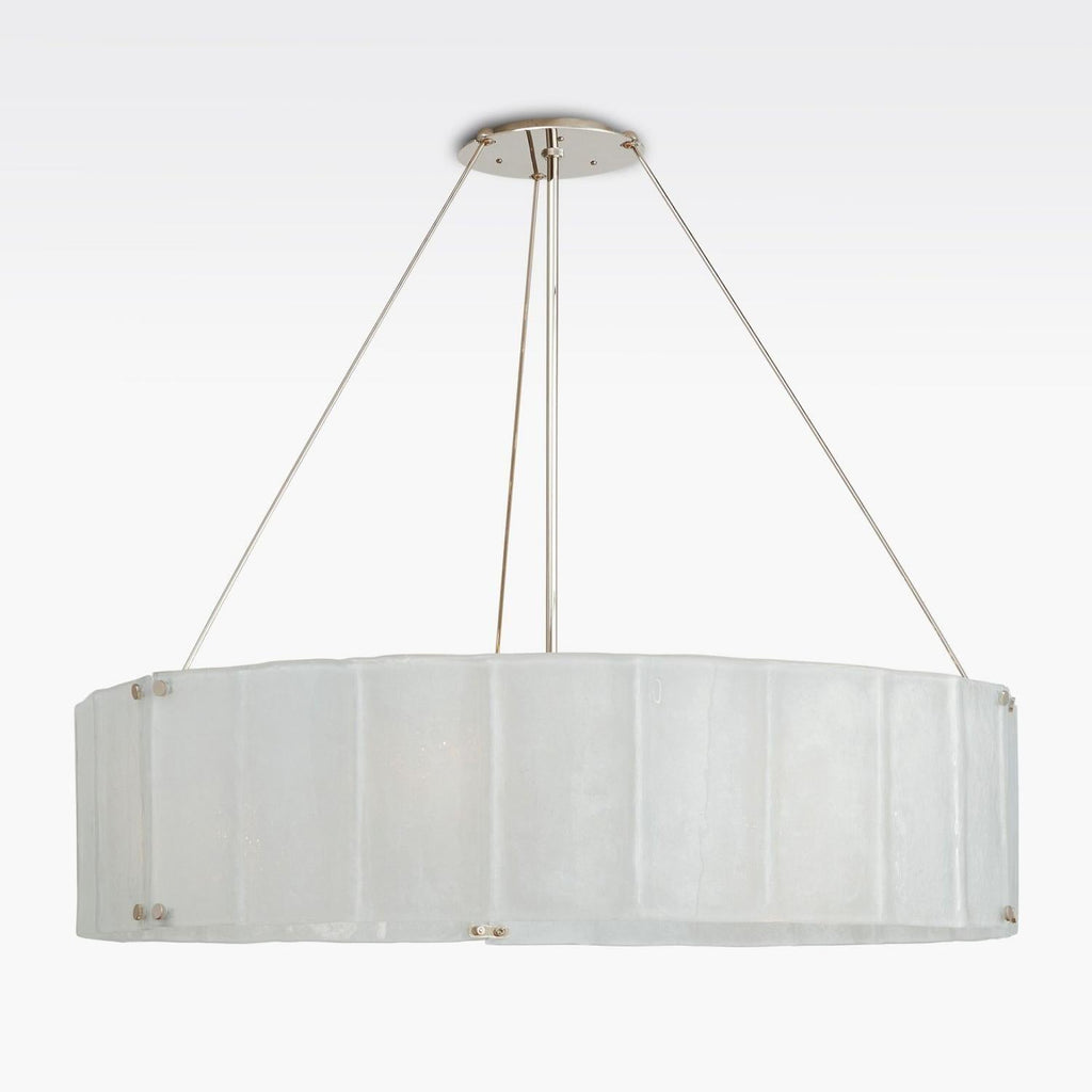 Willamette Round Crystal Chandelier - Cyran Lamps