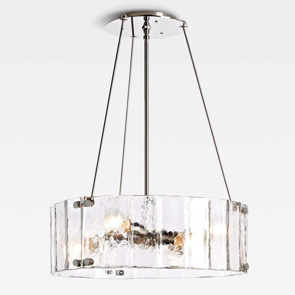 Willamette Round Crystal Chandelier - Cyran Lamps