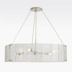 Willamette Round Crystal Chandelier - Cyran Lamps