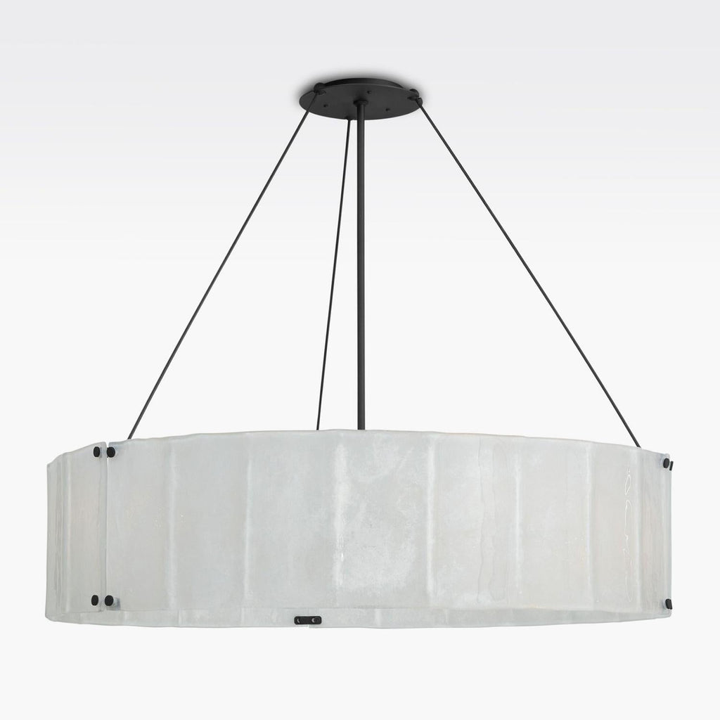 Willamette Round Crystal Chandelier - Cyran Lamps