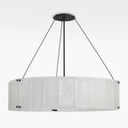 Willamette Round Crystal Chandelier - Cyran Lamps