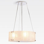 Willamette Round Crystal Chandelier - Cyran Lamps