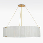 Willamette Round Crystal Chandelier - Cyran Lamps