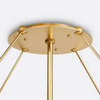 Willamette Round Crystal Chandelier - Cyran Lamps